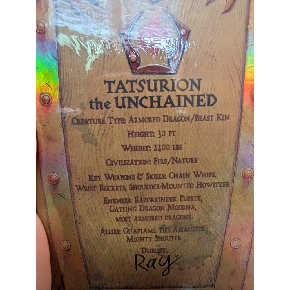 Kaijudo Tatsurion the Unchained Duel Masters Trading Card Deck Box Sealed 2012